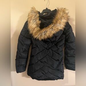 Small Black Madden Girl Puffer Jacket